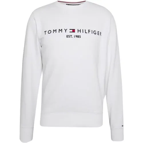 Sweatshirts, male, , Size: L Crew Neck Sweatshirt - Tommy Hilfiger - Modalova