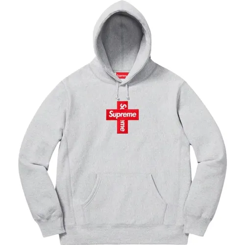 Limitierte Auflage Cross Box Logo Kapuzenpullover - Supreme - Modalova