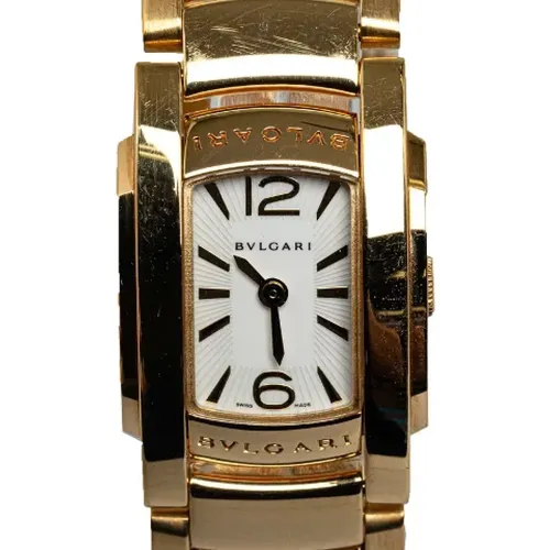 Pre-owned Metal watches , female, Sizes: ONE SIZE - Bvlgari Vintage - Modalova