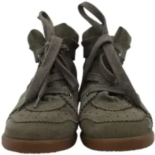 Suede Sneakers , female, Sizes: 8 UK - Isabel Marant Pre-owned - Modalova