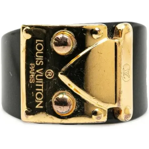 Pre-owned Jewellery, female, , Size: ONE SIZE Pre-owned Plastic rings - Louis Vuitton Vintage - Modalova