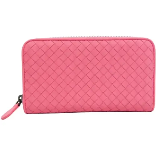 Pre-owned Wallets, female, , Size: ONE SIZE Vintage Leather Wallet - Bottega Veneta Vintage - Modalova