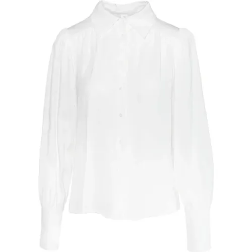 Elegant Woven Blouse Top , female, Sizes: M, XL, S, XS, L, 2XL - Hést - Modalova