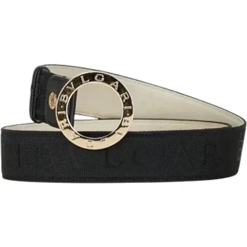 Pre-owned Belts, female, , Size: ONE SIZE Pre-owned Canvas belts - Bvlgari Vintage - Modalova