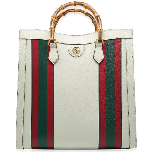 Pre-owned Tote Bags, female, , Size: ONE SIZE Pre-owned Leather gucci-bags - Gucci Vintage - Modalova