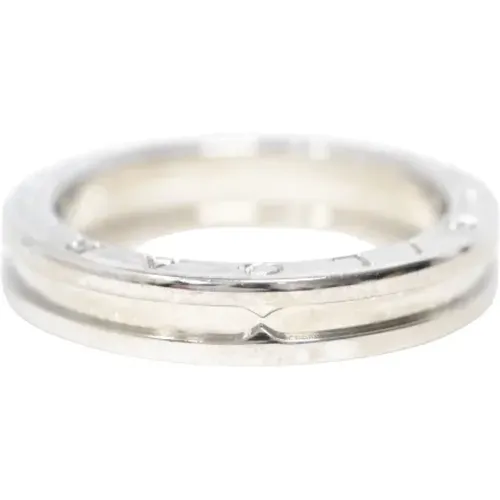 Pre-owned Jewellery, female, , Size: ONE SIZE Pre-owned Silver rings - Bvlgari Vintage - Modalova