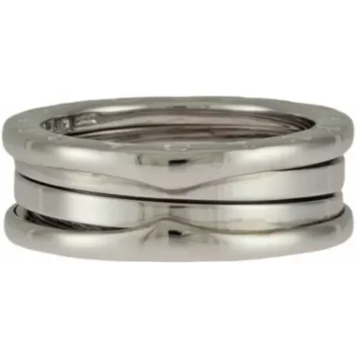 Pre-owned Jewellery, female, , Size: ONE SIZE Pre-owned Silver rings - Bvlgari Vintage - Modalova