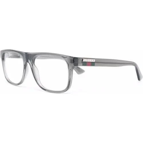 Glasses, male, , Size: 56 MM Gg1117O 003 Optical Frame - Gucci - Modalova