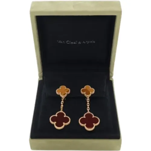 Pre-owned Jewellery, female, , Size: ONE SIZE Pre-owned Metal earrings - Van Cleef & Arpels Pre-owned - Modalova