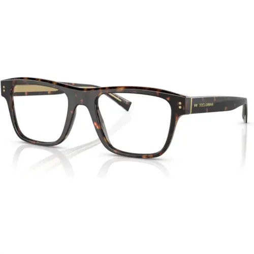 Stilvolle Herrenbrille , Herren, Größe: 53 MM - Dolce & Gabbana - Modalova