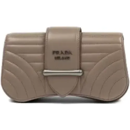 Pre-owned Clutches, female, , Size: ONE SIZE Pre-owned Leather prada-bags - Prada Vintage - Modalova