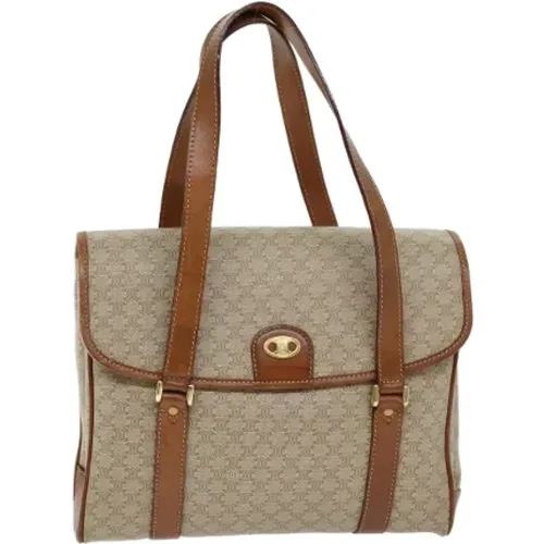 Pre-owned Canvas celine-bags , female, Sizes: ONE SIZE - Celine Vintage - Modalova