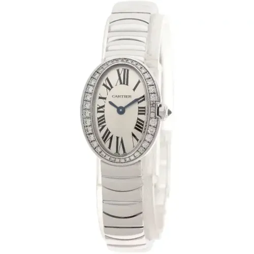 Pre-owned Watches, female, , Size: ONE SIZE Pre-owned Gold watches - Cartier Vintage - Modalova