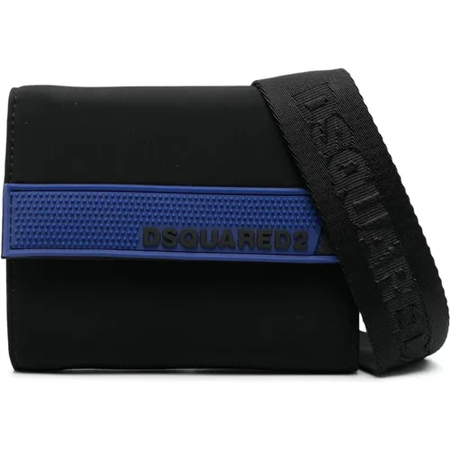 Cross Body Bags, unisex, , Size: ONE SIZE Neck Wallet - Dsquared2 - Modalova