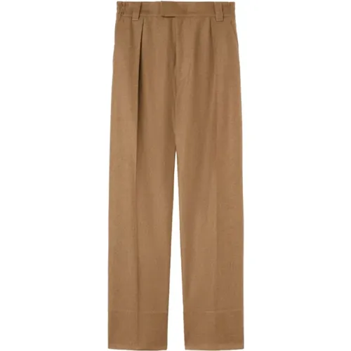 Luxuriös Weiche Braune Flanellhose - Loro Piana - Modalova