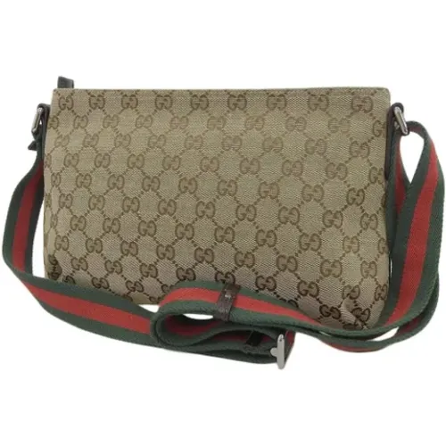 Pre-owned Canvas gucci-bags , female, Sizes: ONE SIZE - Gucci Vintage - Modalova