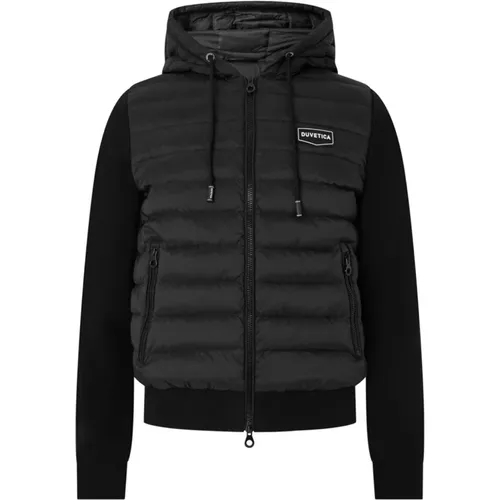 Puffer Down Jacket Zip Closure , male, Sizes: L - duvetica - Modalova