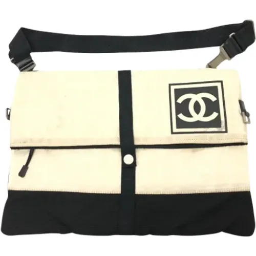 Pre-owned Canvas chanel-bags , female, Sizes: ONE SIZE - Chanel Vintage - Modalova