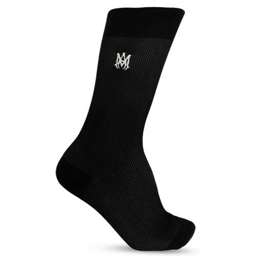 Socken mit Logo , Herren, Größe: XL - Amiri - Modalova