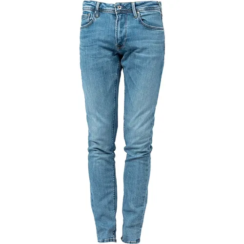 Slim-fit Tapered Jeans , Herren, Größe: W30 - Pepe Jeans - Modalova