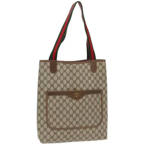 Pre-owned Tote Bags, female, , Size: ONE SIZE Pre-owned Leather gucci-bags - Gucci Vintage - Modalova