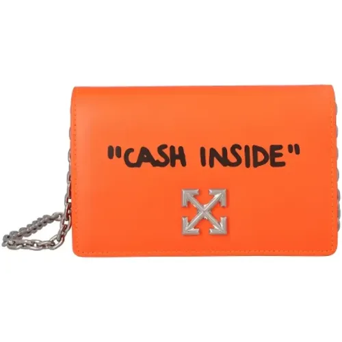 Shoulder Bags, female, , Size: ONE SIZE Leather shoulder-bags - Off White - Modalova