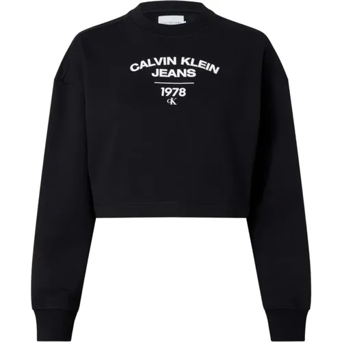 Sweatshirts , Damen, Größe: M - Calvin Klein - Modalova