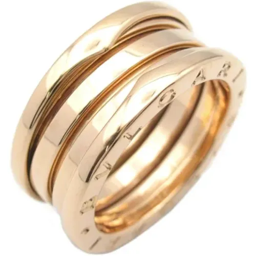 Pre-owned Jewellery, female, , Size: ONE SIZE Pre-owned Rose Gold rings - Bvlgari Vintage - Modalova