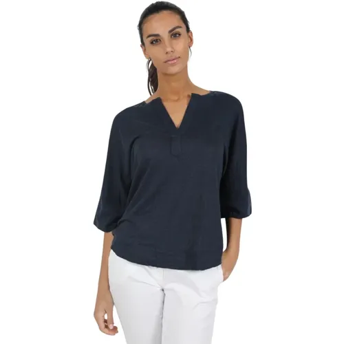 Stylish Maglia Shirt , female, Sizes: L - Gran Sasso - Modalova
