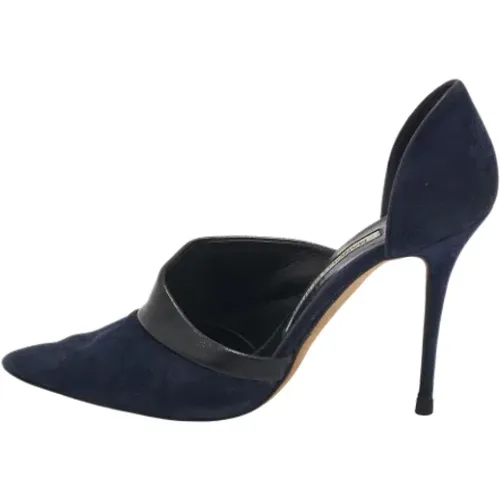 Pre-owned Pumps, female, , Size: 6 US Pre-owned Leather heels - Manolo Blahnik Pre-owned - Modalova