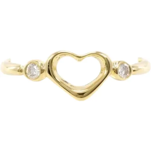 Pre-owned Jewellery, female, , Size: ONE SIZE Pre-owned Gold rings - Tiffany & Co. Pre-owned - Modalova