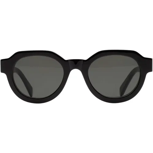 Schwarze NY2 Sonnenbrille , Damen, Größe: 51 MM - Retrosuperfuture - Modalova