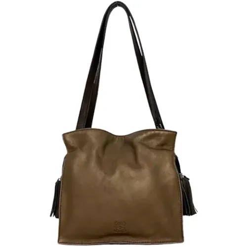 Pre-owned Tote Bags, female, , Size: ONE SIZE Pre-owned Leather shoulder-bags - Loewe Pre-owned - Modalova