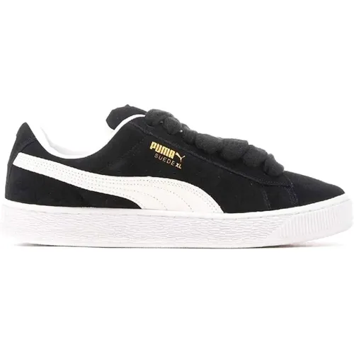 Sneakers, male, , Size: 11 US Suede Sneakers with Leather Details - Puma - Modalova