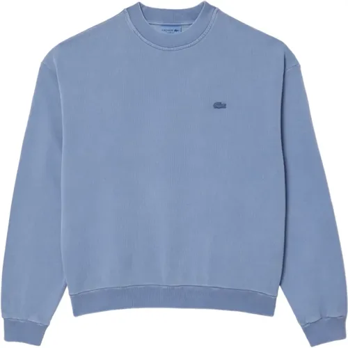 Jogger Sweater Mineral-Dyed Exclusive , male, Sizes: L, M - Lacoste - Modalova