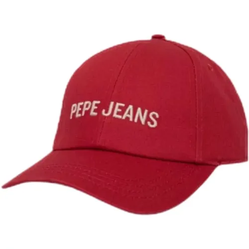 Caps, male, , Size: S Embroidered Logo Cap - Pepe Jeans - Modalova