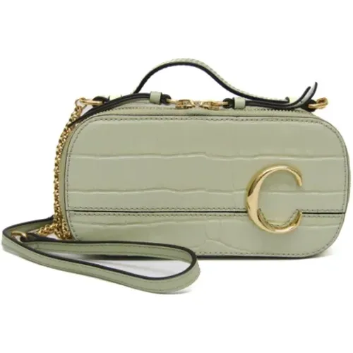 Pre-owned Cross Body Bags, female, , Size: ONE SIZE Pre-owned Leather shoulder-bags - Chloé Pre-owned - Modalova