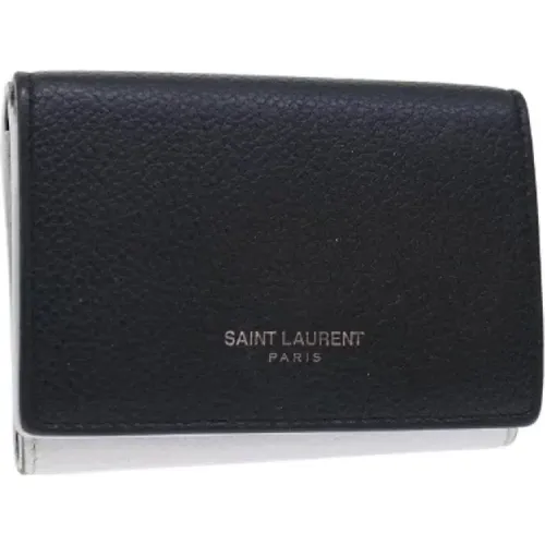 Pre-owned Leder portemonnaies - Saint Laurent Vintage - Modalova