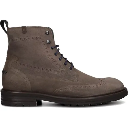 Taupe Herren Boots Sfm-80042 - Floris van Bommel - Modalova