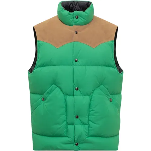 Western Down Vest , male, Sizes: M, S - Woolrich - Modalova