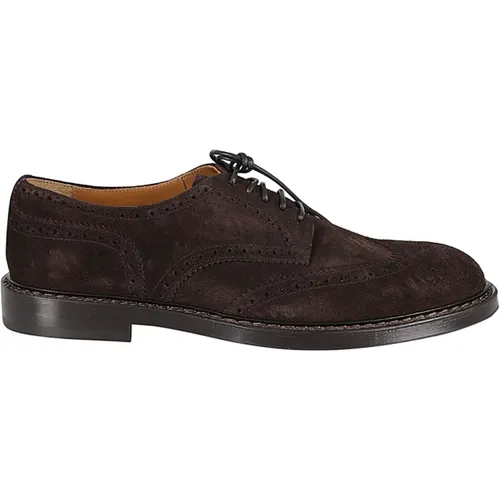 Half Wing Visone Derby Schuh , Herren, Größe: 40 EU - Doucal's - Modalova