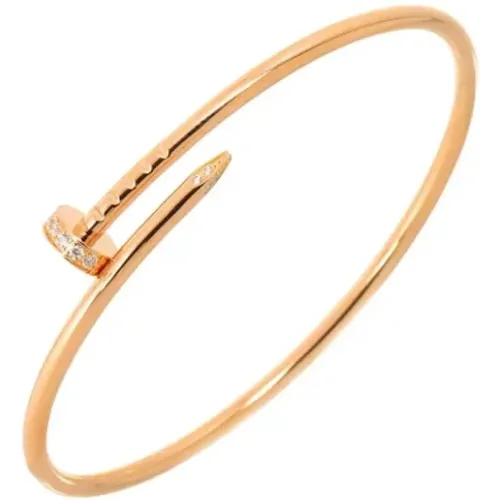 Pre-owned Jewellery, female, , Size: ONE SIZE Pre-owned Rose Gold bracelets - Cartier Vintage - Modalova