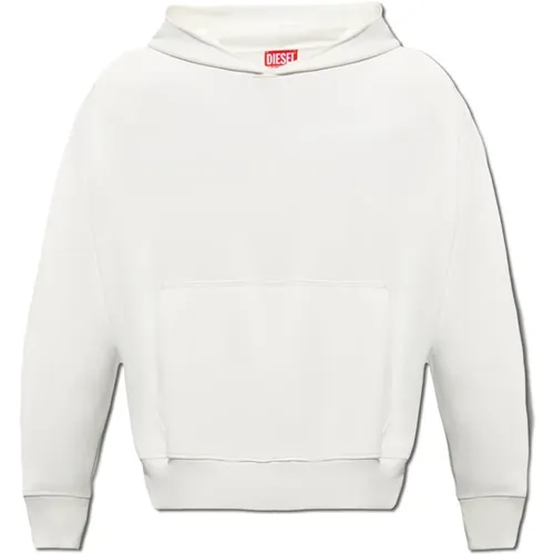 ‘S-Macs-Hood-Megoval-D’ Kapuzenpullover , Herren, Größe: XL - Diesel - Modalova