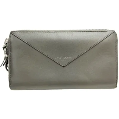 Pre-owned Wallets, female, , Size: ONE SIZE Pre-owned Leather wallets - Balenciaga Vintage - Modalova