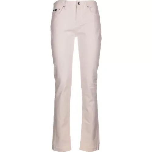 Regular Fit Jeans Hose , Damen, Größe: M - Dolce & Gabbana - Modalova