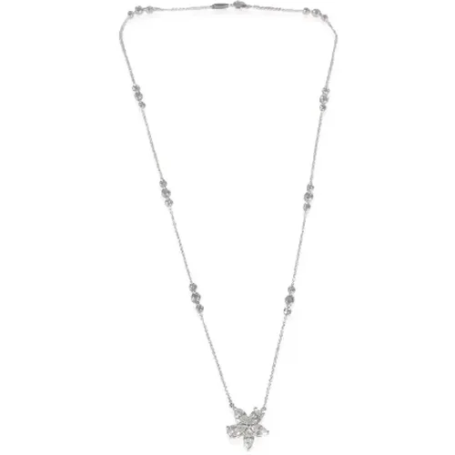 Pre-owned Metal necklaces , female, Sizes: ONE SIZE - Tiffany & Co. Pre-owned - Modalova