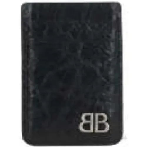 Wallet with Monaco BB Logo , male, Sizes: ONE SIZE - Balenciaga - Modalova