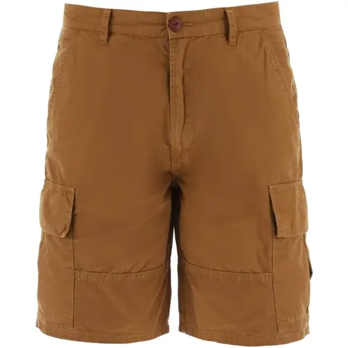 Cargo Shorts aus Garment-Dyed Ripstop , Herren, Größe: W38 - Barbour - Modalova