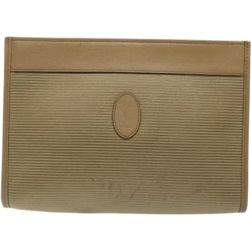 Pre-owned Clutches, female, , Size: ONE SIZE Pre-owned Fabric shoulder-bags - Yves Saint Laurent Vintage - Modalova