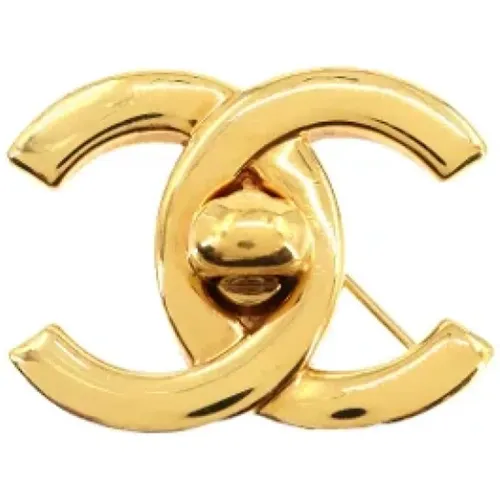 Pre-owned Jewellery, female, , Size: ONE SIZE Pre-owned Gold chanel-jewelry - Chanel Vintage - Modalova